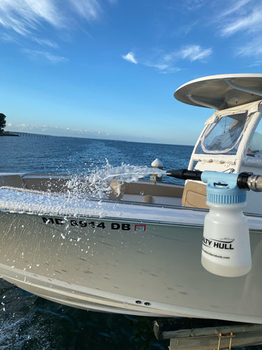 Salty Hull Stainless Steel Foam Gun – Highest Quality, Quick & Easy Boat Cleaning